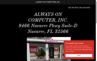Always On Computer Inc. website