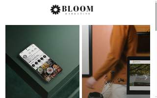 Bloom Marketing website