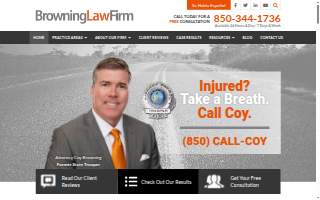 Browning Law Firm, P.A. website