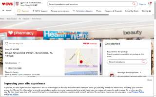 CVS Pharmacy website