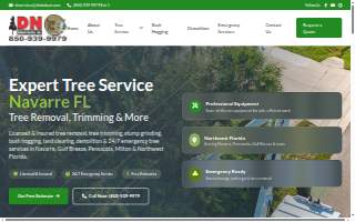 DN Bobcat/Trees Plus website