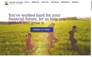 Gulf Coast Business Wealth website