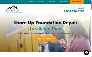 Shore Up Foundation Repair website