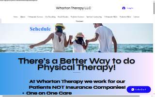 Whorton Therapy, LLC website