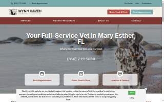 Wynn Haven Animal Hospital website