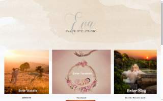 Eva Photo Studio website