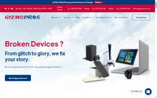 Gizmo Pros - Cell Phone Repair website