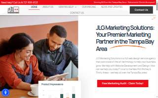 JLG Marketing Solutions website