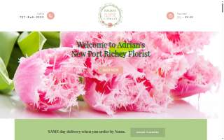 New Port Richey Florist website