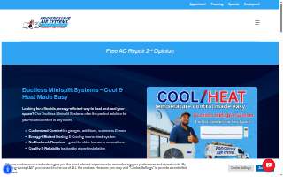 Progressive Air Systems, Inc. website