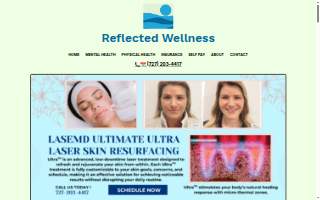 Reflected Wellness, LLC website