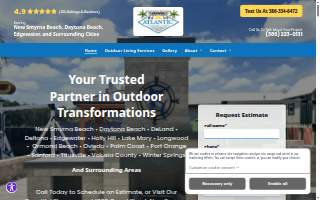 Atlantic Outdoor Living website