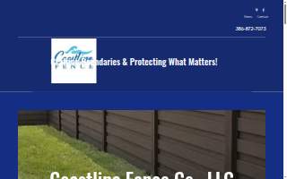 Coastline Fence Company, LLC website