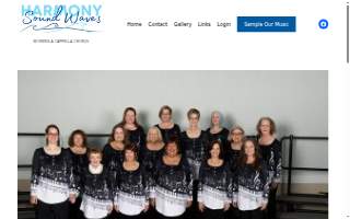 Harmony Sound Waves website