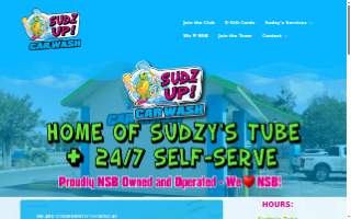 Sudz Up Car Wash website
