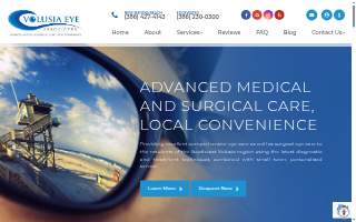 Volusia Eye Associates of New Smyrna Beach website
