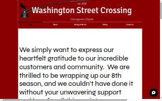 Washington Street Crossing Consignors Depot website