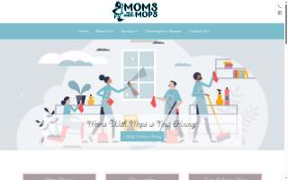 Moms with Mops LLC website