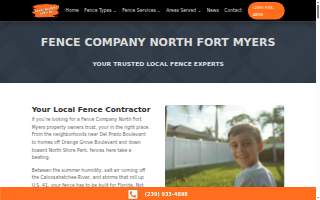 Coast to Coast Fencing website