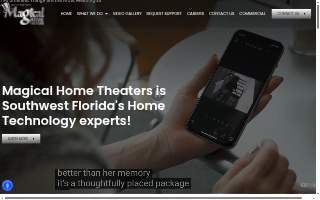 Magical Home Theaters of North Fort Myers website