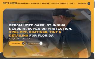 Next Level Detailing of North Fort Myers website