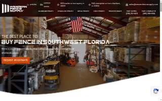 Western Fence Supply of North Fort Myers website