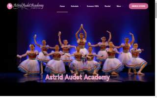 Astrid Audet Academy of Ballet website