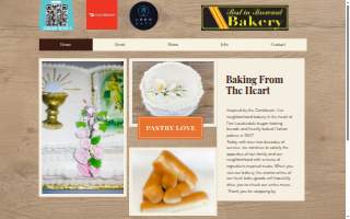 Best In Broward Bakery website