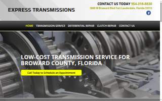 Express Transmissions website