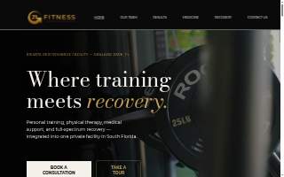 G21 Fitness website