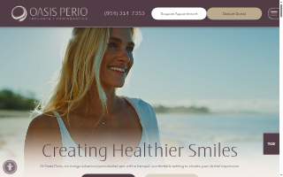 Oasis Perio of North Lauderdale website