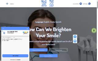 TLC Dental – North Lauderdale website
