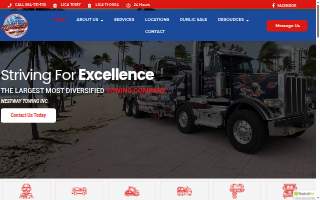 Westway Towing of North Lauderdale website