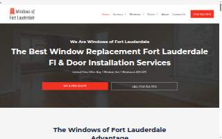 Windows of Fort Lauderdale website