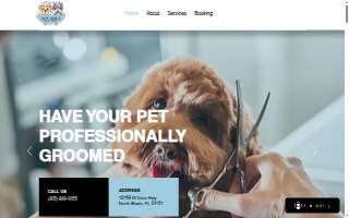 Advance Pet Grooming of North Miami website
