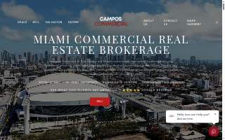 Campos Commercial Real Estate LLC website