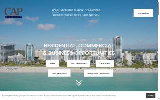 CAP Realty Miami website