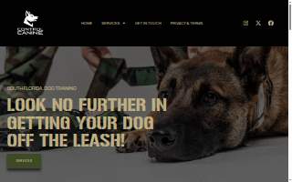 Control Canine website