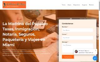 La Madrina Del Papeleo website