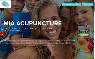 MIA Acupuncture LLC of North Miami Beach website