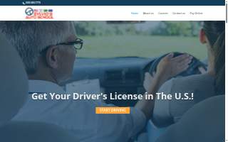 Sylvio's Auto Driving School website