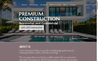x10 Construction website