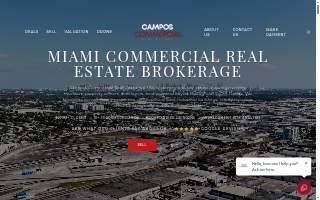 Campos Commercial Real Estate LLC website
