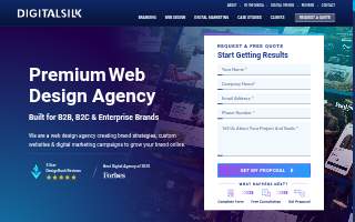 Digital Silk website
