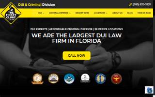 Florida DUI Lawyer website