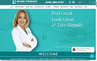 Miami Primary Weight Loss Health and Wellness of North Miami website