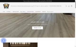Wholesale Vinyl Floors website