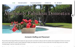 Absolutely Fabulous Domestics website