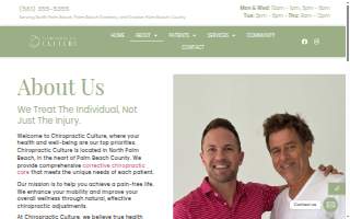 Chiropractic Culture website