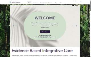 Fusion Wellness Acupuncture website